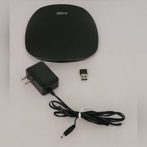 Rare ZEKI STREAMING BOX TAB803B W/Power Cord & Dongle HD Movies/Music/Games/Apps